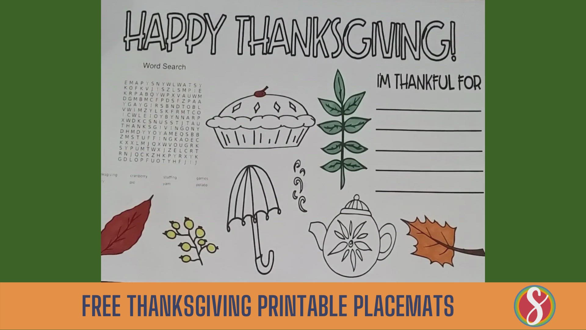 Thanksgiving Sunday School Lesson & Kids Bible Activities (100% Free) PDF  Printable Ideas for Children's Church