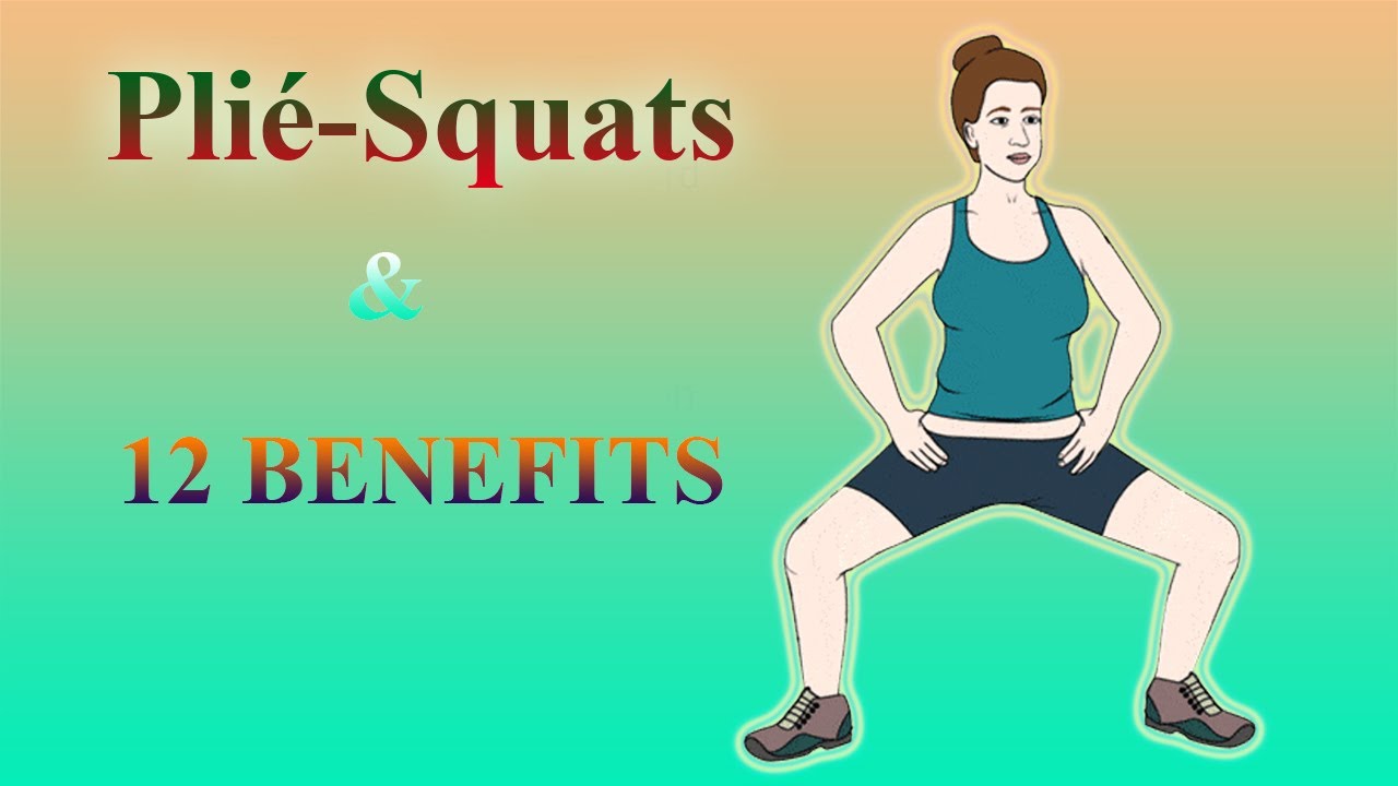 'Video thumbnail for 🧘‍♀️Plié Squats | How To Do and 12 Benefits of Plié Squats'
