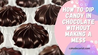 'Video thumbnail for How To Dip Candy In Chocolate Without Making A Mess'