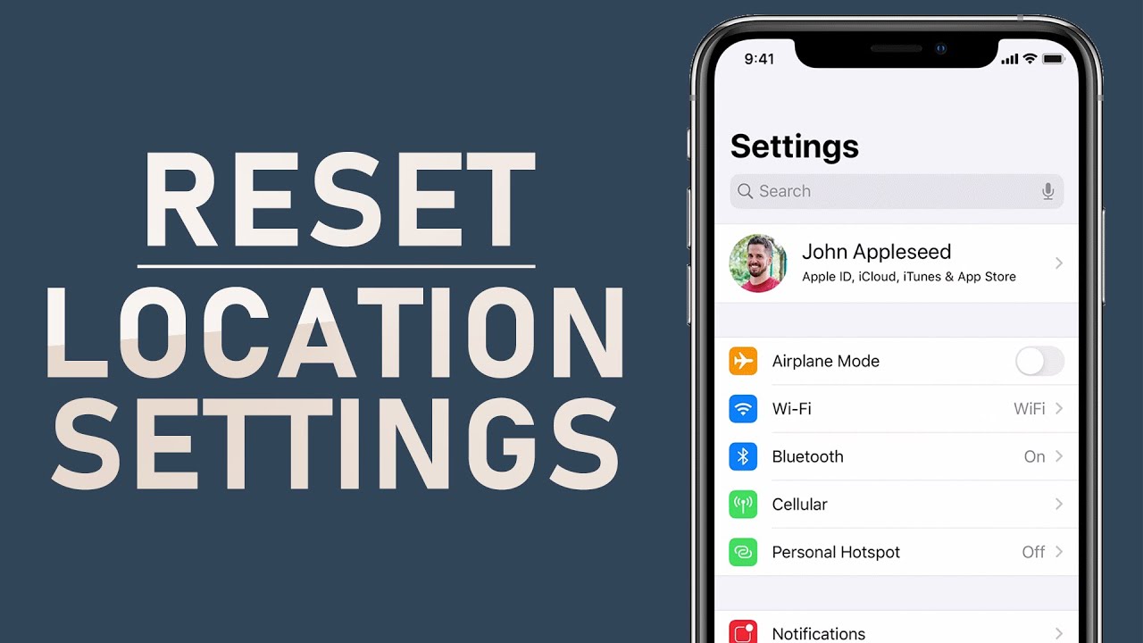 'Video thumbnail for How To Reset Location Settings on iPhone'