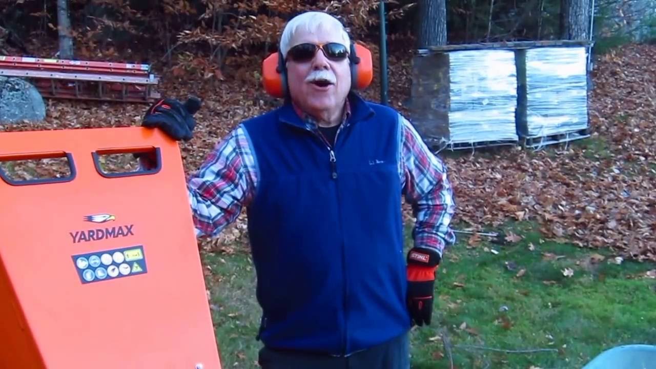'Video thumbnail for Yardmax Chipper Shredder Review'
