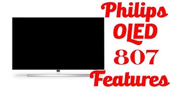 'Video thumbnail for Philips OLED 807: Smart Sound and a Screen Designed for Movies and Gamers'