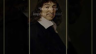 'Video thumbnail for René Descartes Quotes IΙI (#shorts)'