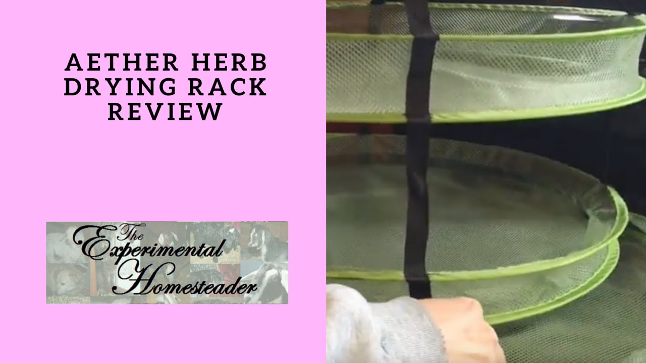'Video thumbnail for Aether Herb Drying Rack Review'