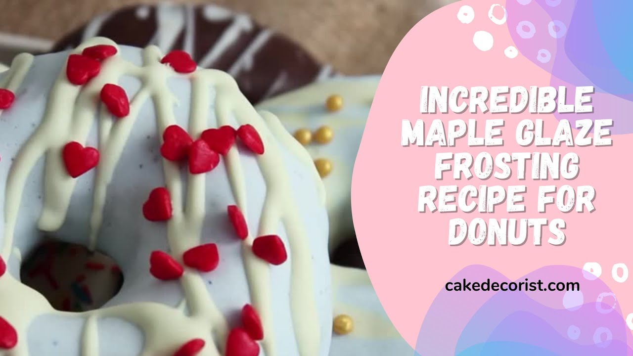 'Video thumbnail for Incredible Maple Glaze Frosting Recipe For Donuts'
