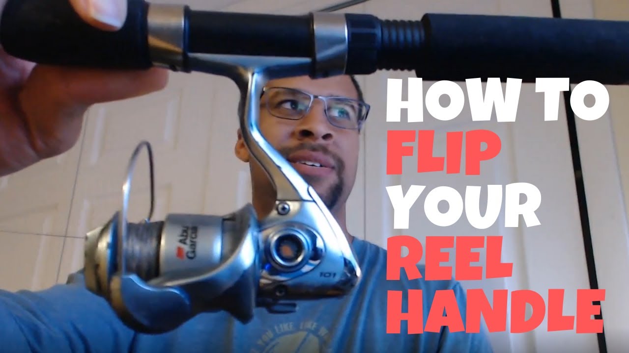 'Video thumbnail for How To Change A Fishing Reel From Right To Left Handed - Left Hand or Right Hand Retrieve'