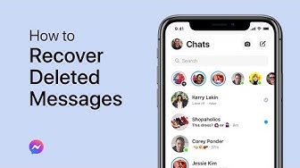 'Video thumbnail for How To Recover Deleted Messages on Messenger'