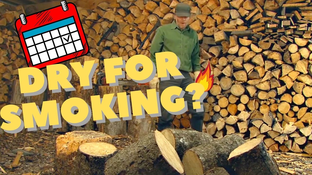 'Video thumbnail for How long do you season wood for SMOKING to get it dry?'