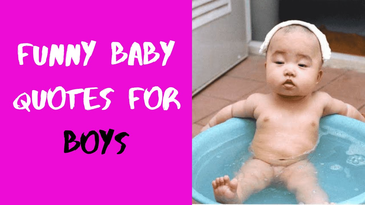 'Video thumbnail for Funny Baby Quotes For Boys: KAVEESH MOMMY'