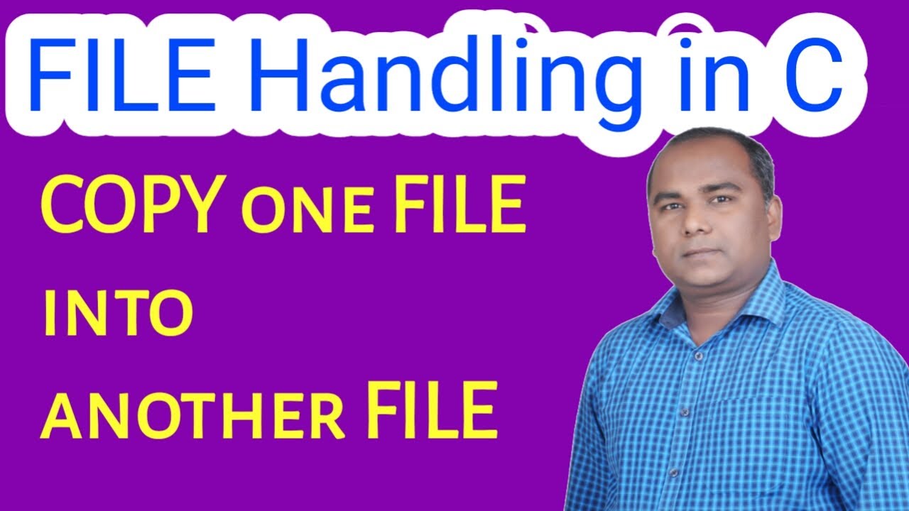 'Video thumbnail for COPY One File to another in C using fgetc and fputc function'