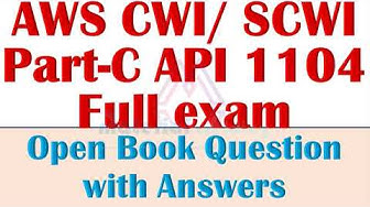 'Video thumbnail for AWS CWI API 1104  Part C Code Book exam question'