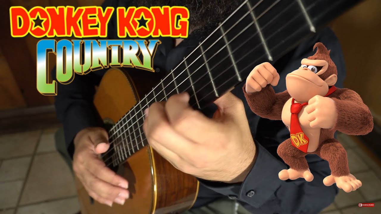 'Video thumbnail for Jungle Groove Guitar | Donkey Kong Country Guitar Cover (Tabs)'