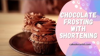 'Video thumbnail for Chocolate Frosting With Shortening'