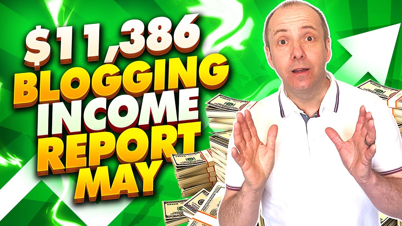 'Video thumbnail for Blogging Income Report May 2021 - See my FULL P&L'