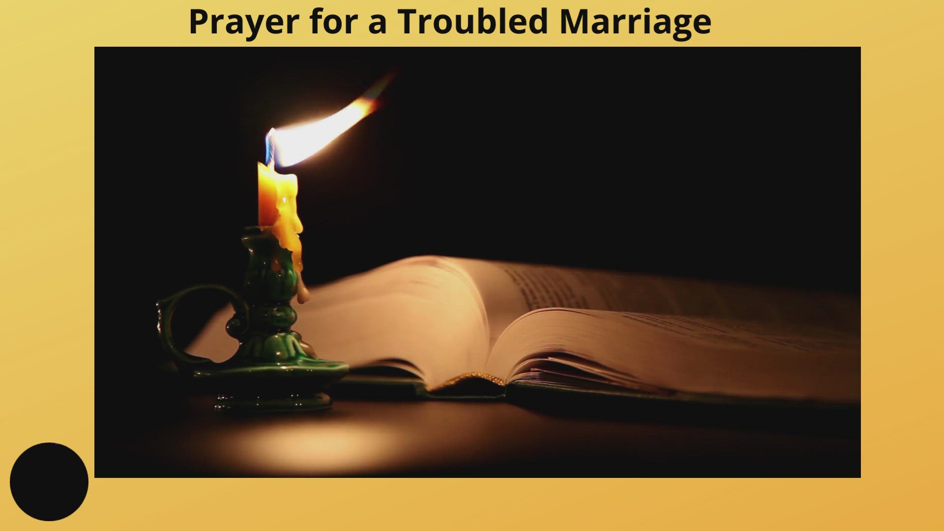 troubled marriage prayer