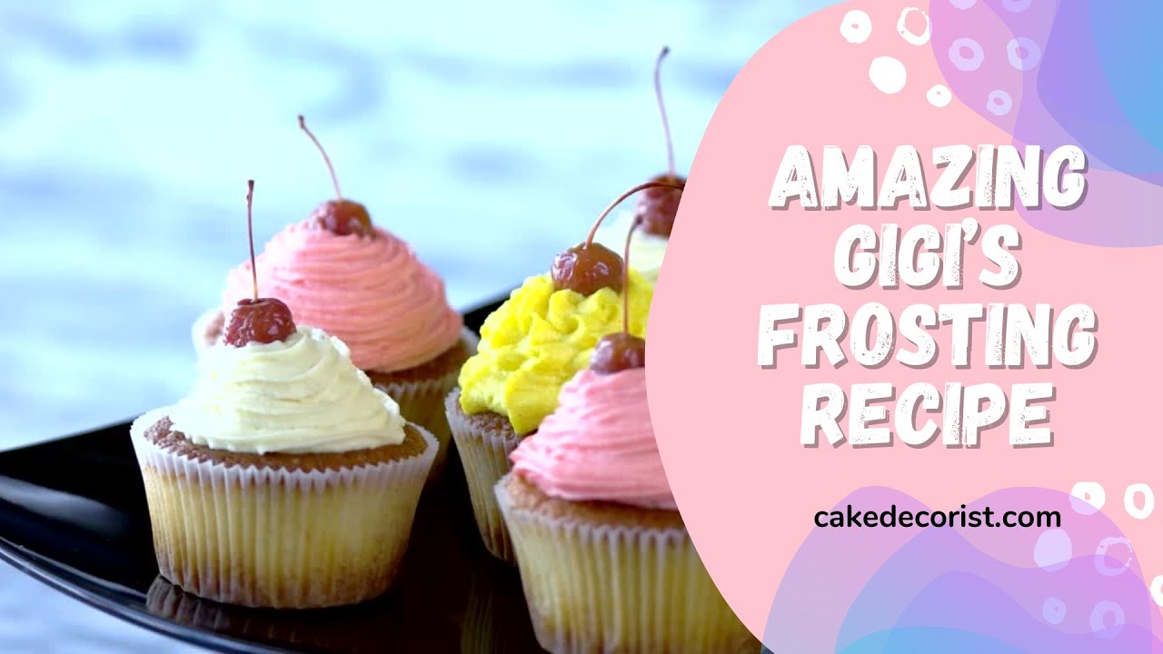 'Video thumbnail for Amazing Gigi’s Frosting Recipe'