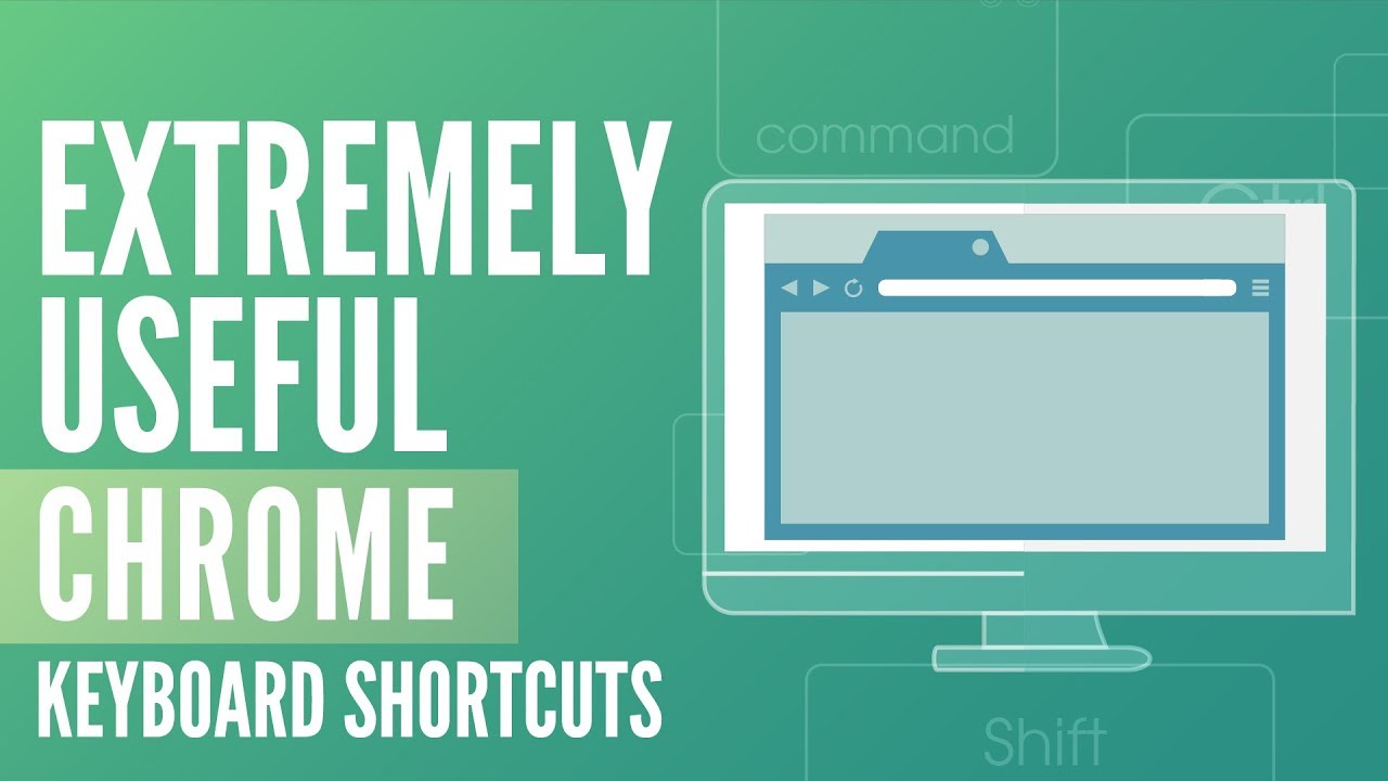 'Video thumbnail for 13 Extremely Useful Chrome Keyboard Shortcuts'