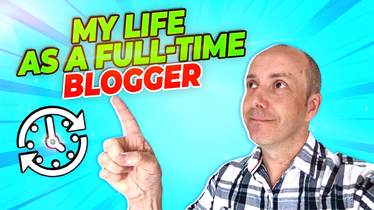 'Video thumbnail for My life as a FULL-TIME Blogger/Content Creator'