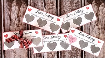 'Video thumbnail for LOVE COUPONS DIY SCRATCH OFF CARDS - Cute Valentine Or Anniversary Gift Idea'