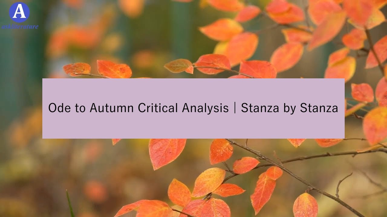 to autumn by william blake analysis