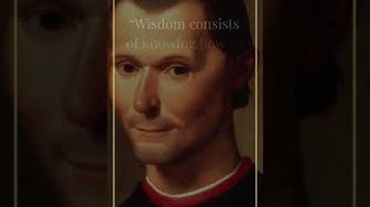'Video thumbnail for Niccolò Machiavelli Quotes III (#shorts)'