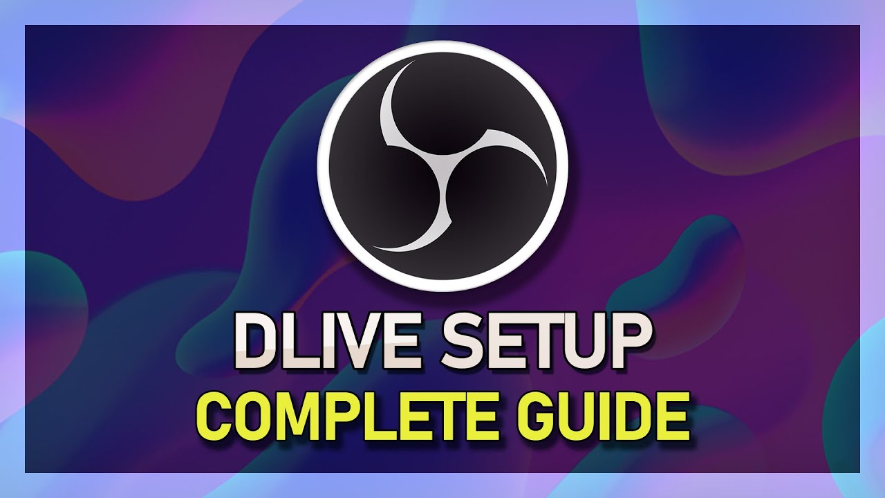 'Video thumbnail for DLive - How to Setup Livestream using OBS Studio'