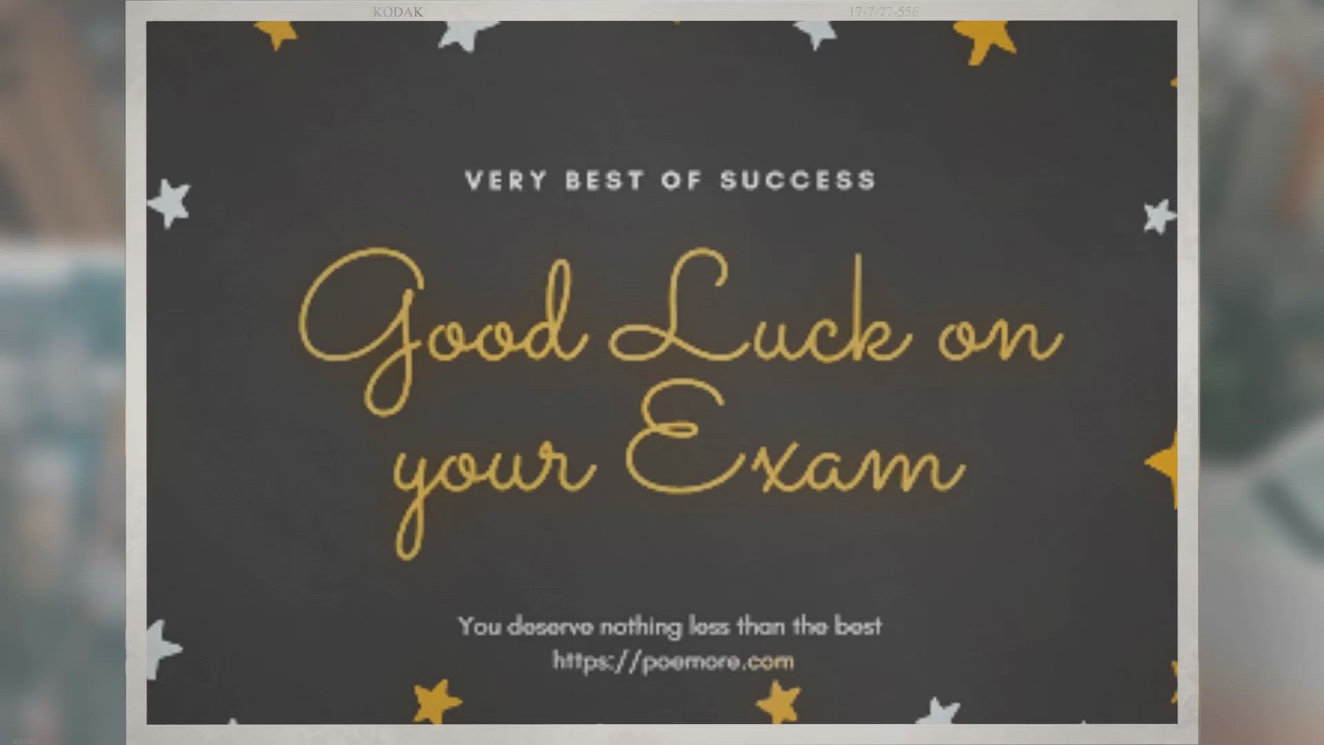 good luck for final exam wallpaper