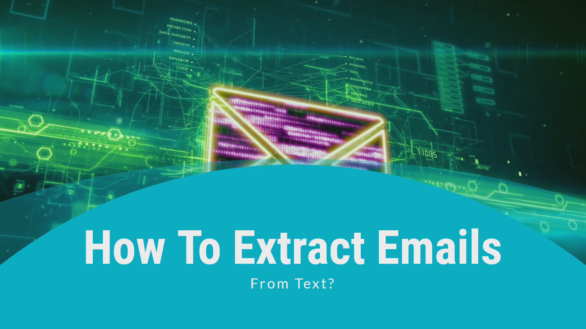 extract email addresses from text online