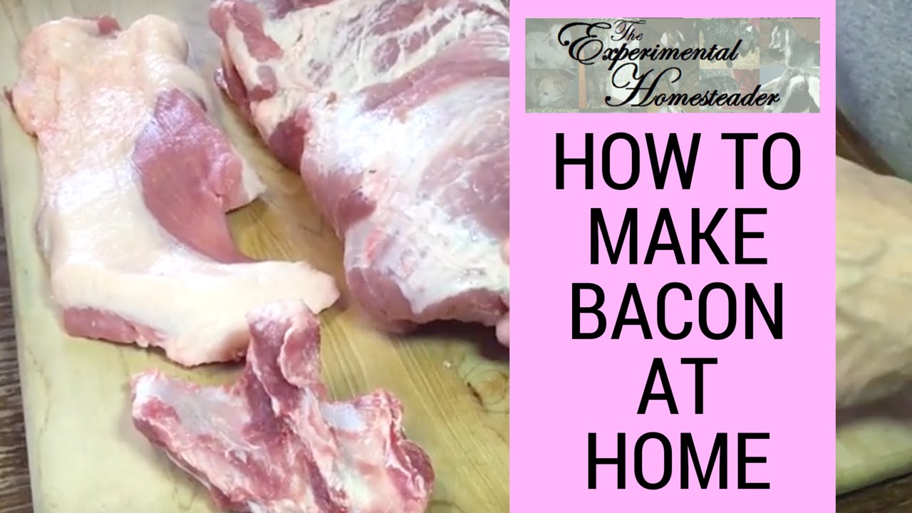 'Video thumbnail for How To Make Bacon At Home'