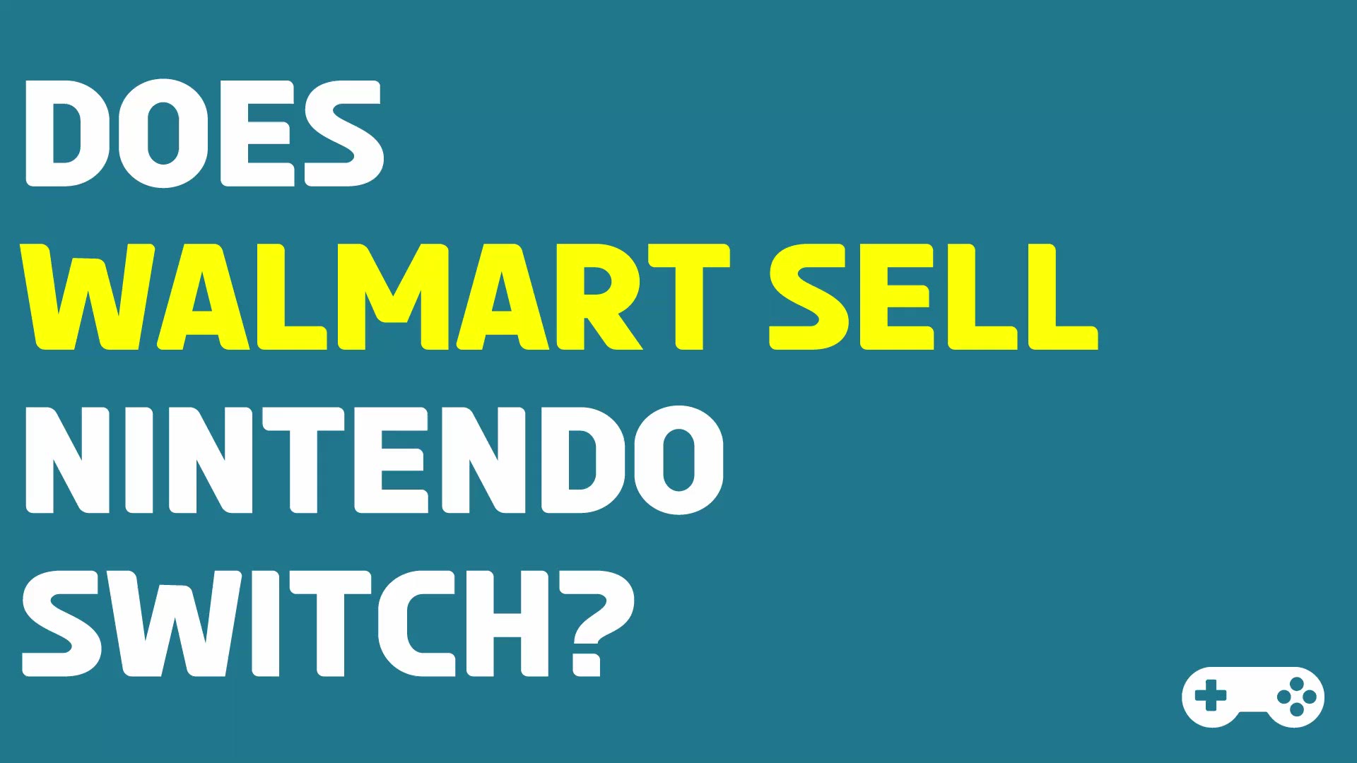'Video thumbnail for Does Walmart Sell Nintendo Switch Consoles?'