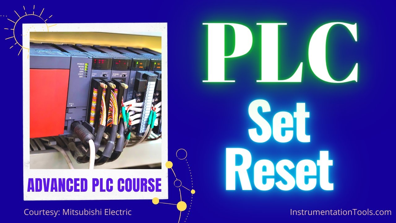Set and Reset Instructions in PLC Mitsubishi PLC Training Course