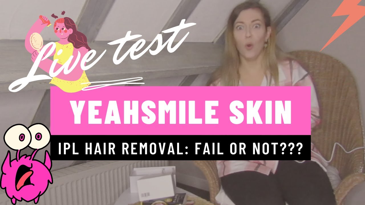 'Video thumbnail for TESTING VIRAL PRODUCTS: Yeahsmile IPL Laser Hair removal handset'