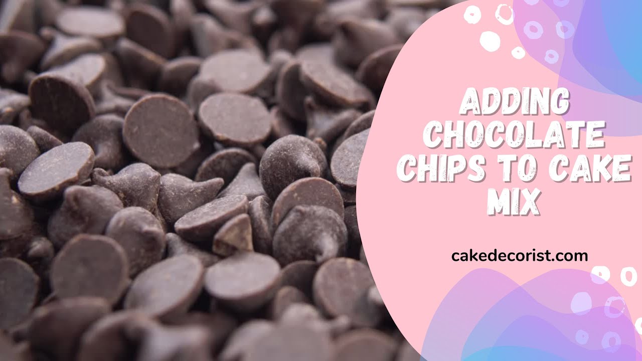 'Video thumbnail for Adding Chocolate Chips To Cake Mix'