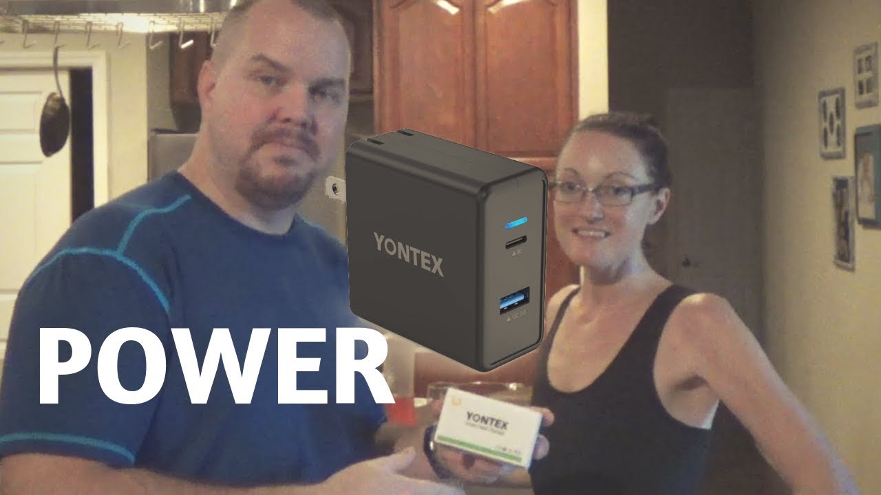 'Video thumbnail for Review USB c & Lightning Phone Charger from YONTEX'