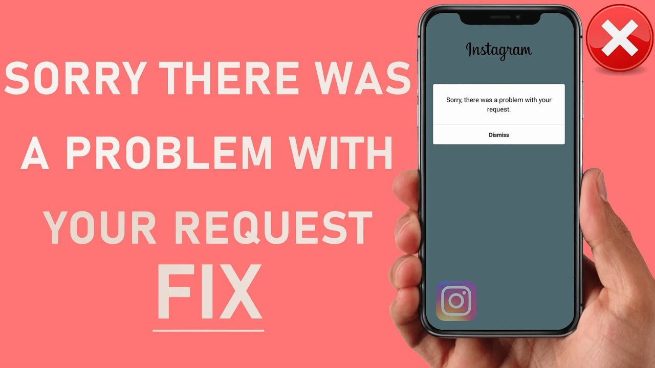 'Video thumbnail for Instagram “Sorry There Was A Problem With Your Request” - Error FIX!'
