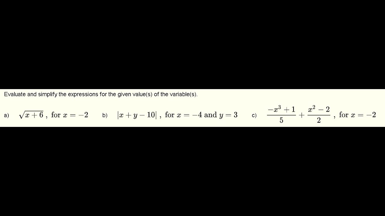 Algebra Questions With Solutions And Explanations For Grade 9