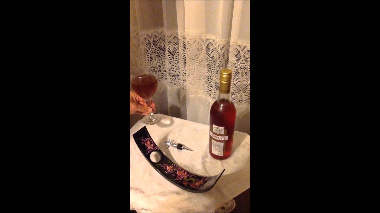 'Video thumbnail for BellaHomeInternational Hand-Painted Wine Rack ExperimentalHomesteader.com'