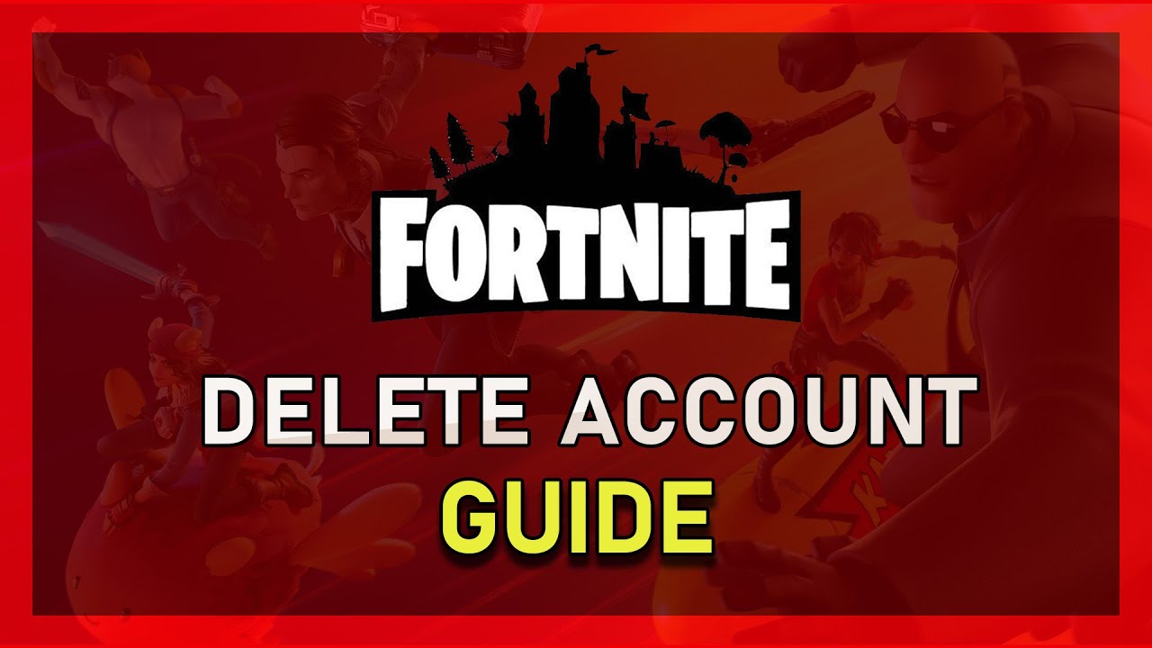 'Video thumbnail for How to Delete Your Fortnite / Epic Games Account Permanently!'