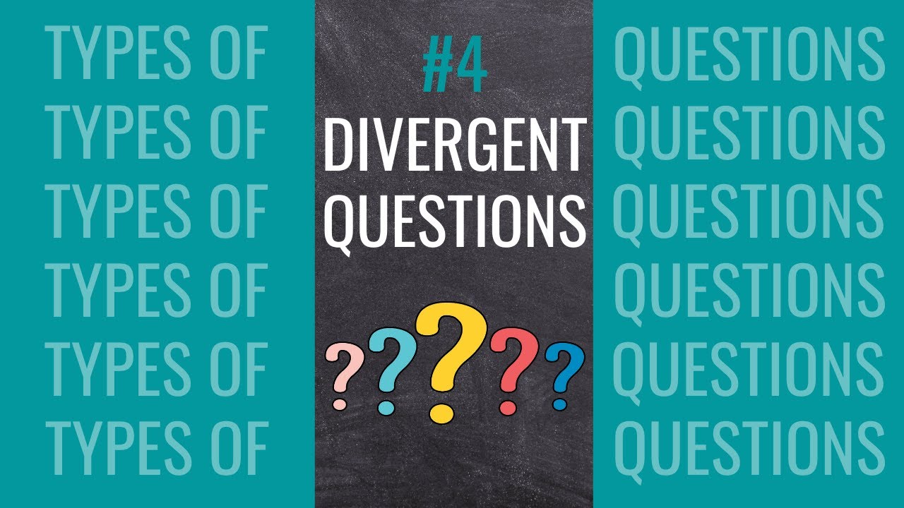 'Video thumbnail for Teachers: How To Ask Divergent Questions #shorts'