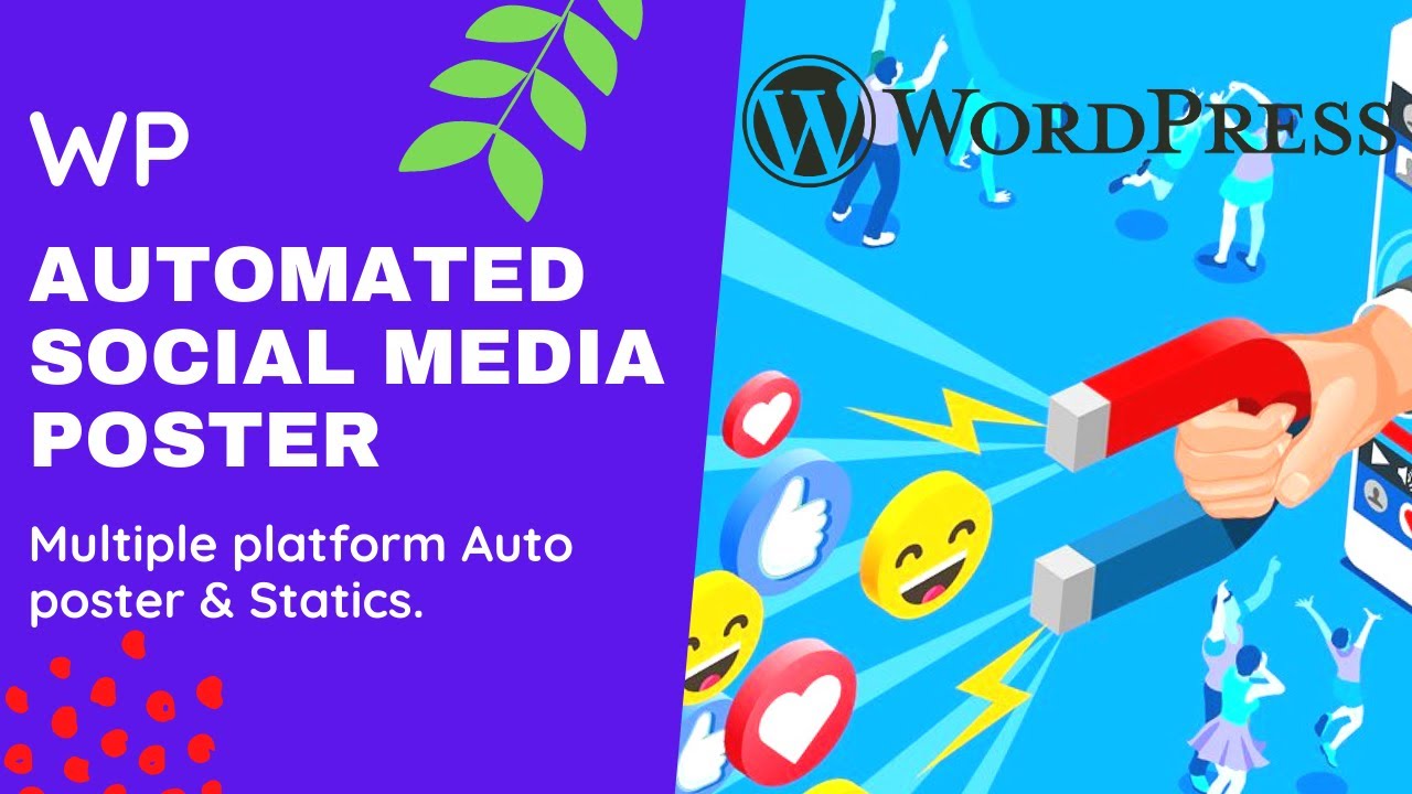 'Video thumbnail for Social Media Marketing WordPress Auto Post Plugin Scheduler for Multiple Social Platforms Manager'