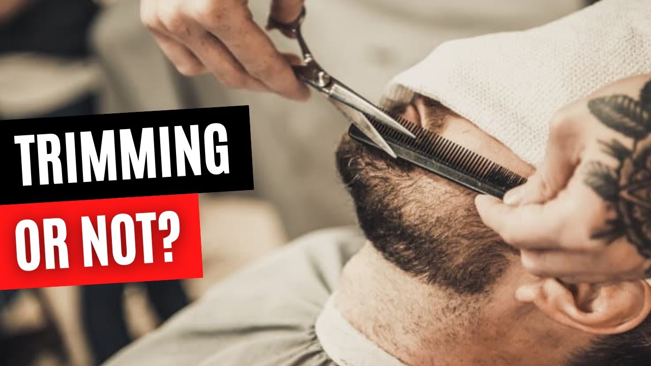 'Video thumbnail for Should You Trim Your Mustache When Growing A Beard? | Beard Care'