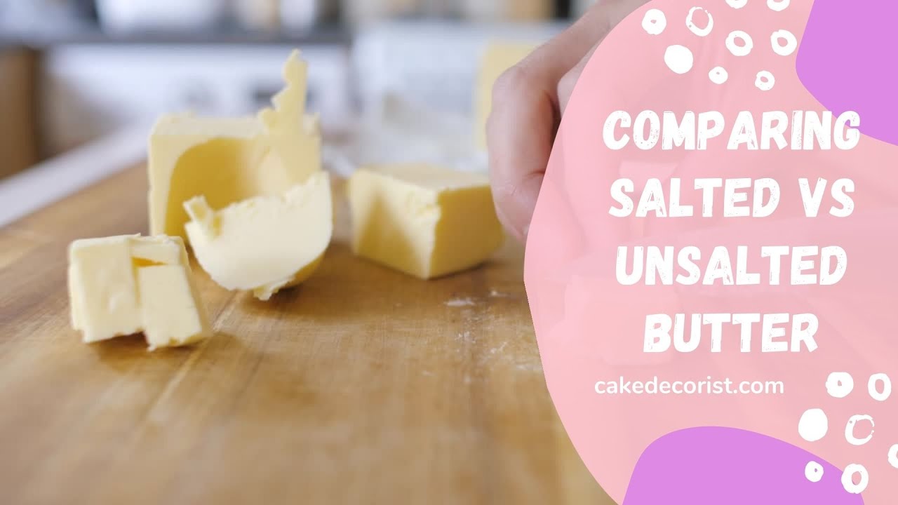 'Video thumbnail for Comparing Salted vs Unsalted Butter'