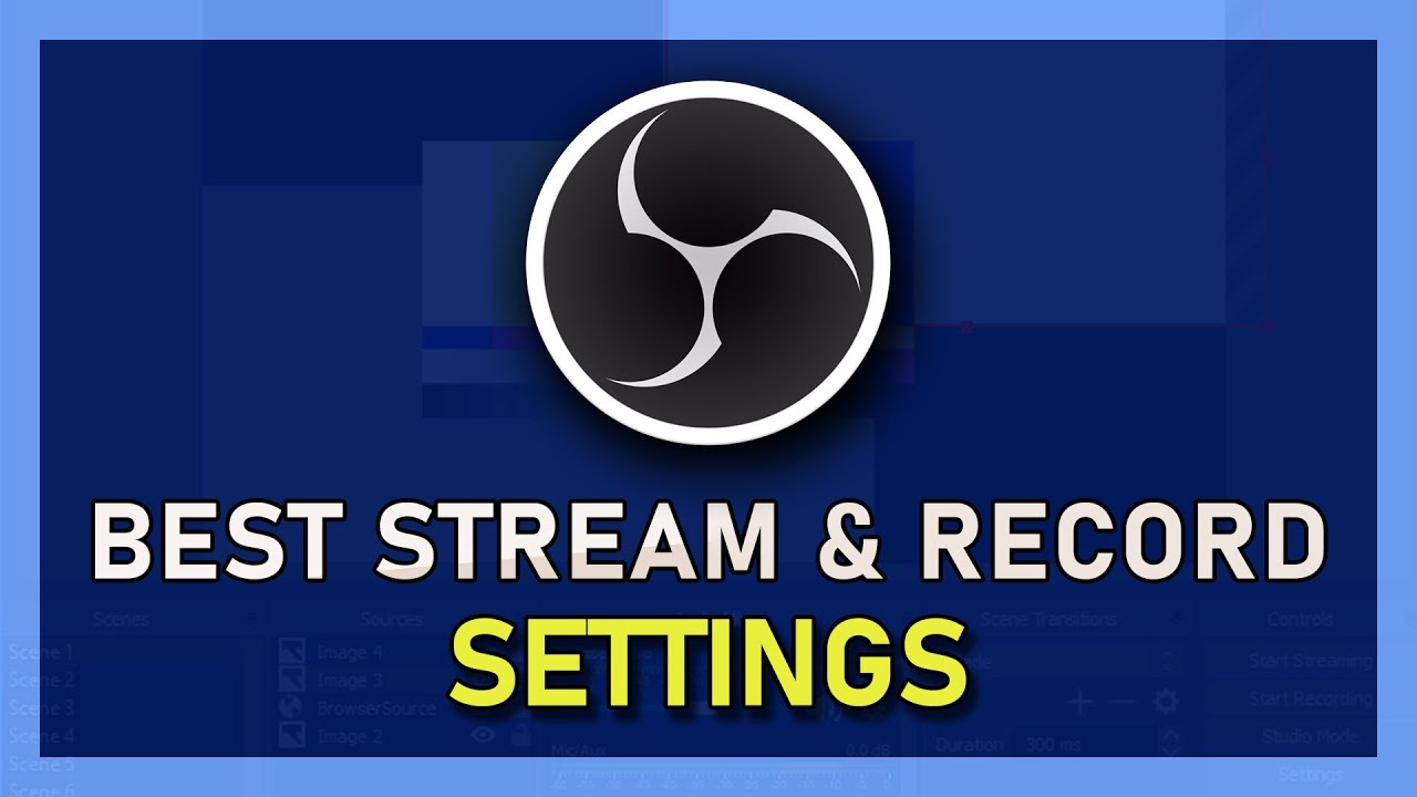'Video thumbnail for OBS Studio - Best Streaming & Recording Settings'