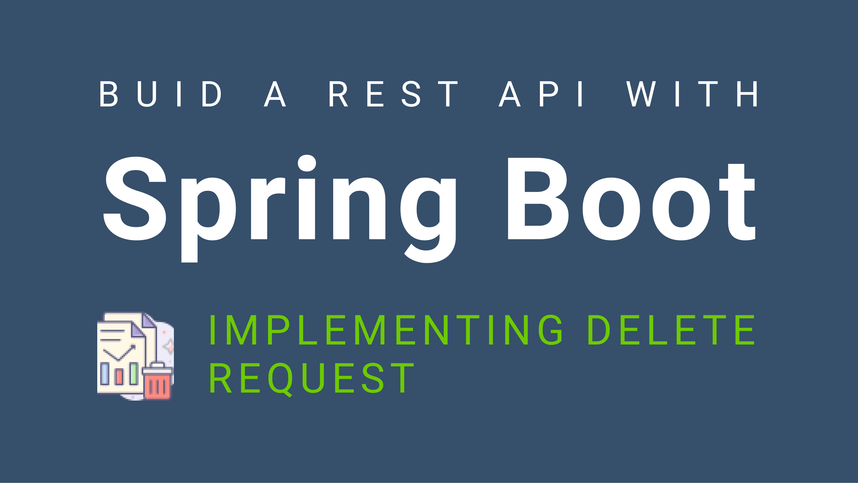 'Video thumbnail for Spring Boot  REST API Delete Request'