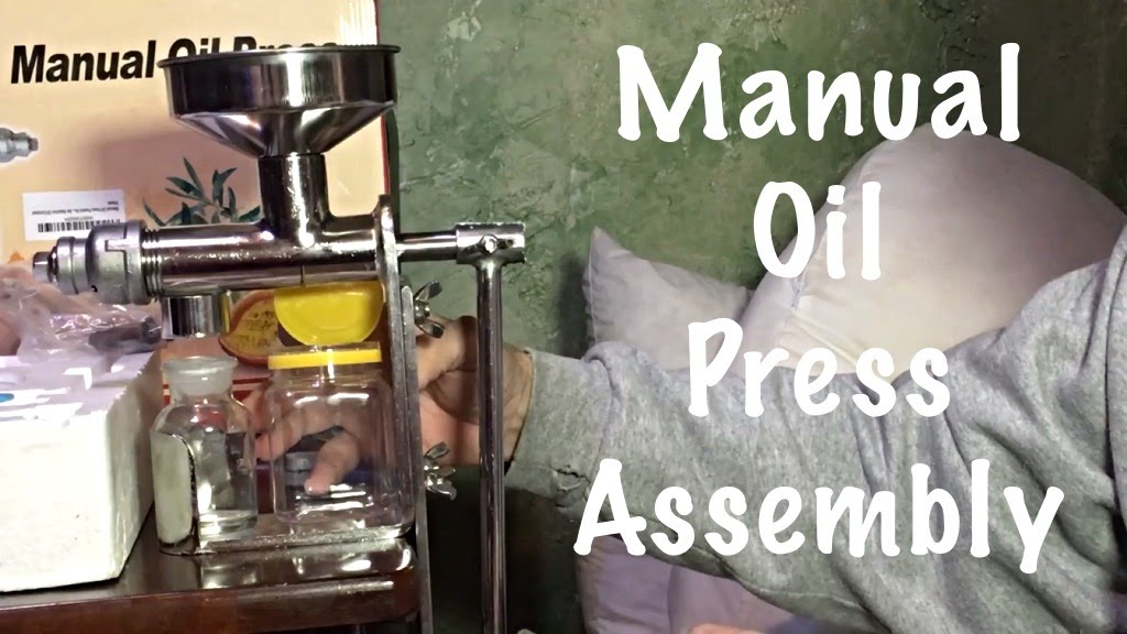'Video thumbnail for Manual Oil Press Assembly'