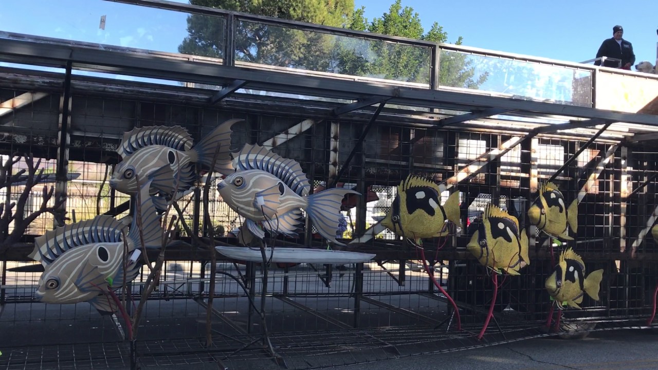 'Video thumbnail for Trucks at the Rose Bowl Parade in Los Angeles'