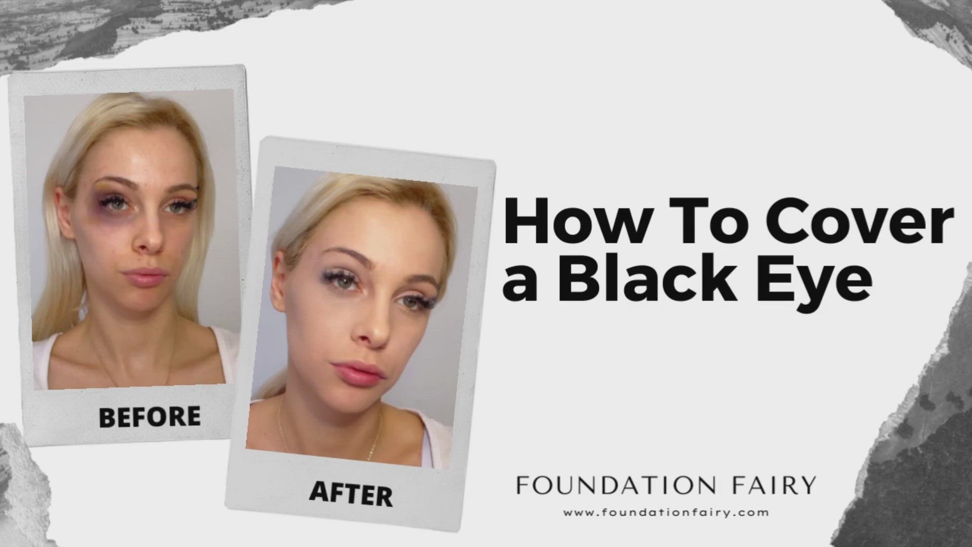 'Video thumbnail for How to Cover a Black Eye'