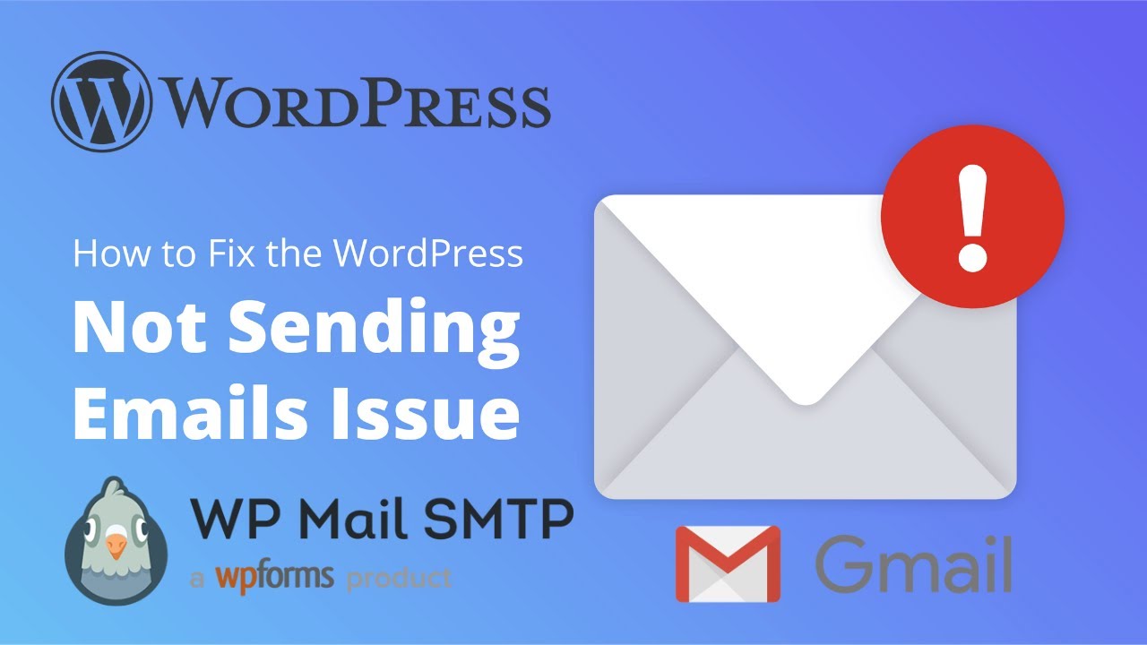 'Video thumbnail for How to Fix WordPress / WooCommerce Not Sending Email Issue Using | WP Mailer SMTP & Gmail'