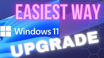 'Video thumbnail for Easiest and Simplest Way to Upgrade Win10 to Win11 Bypassing Minimum Requirements'