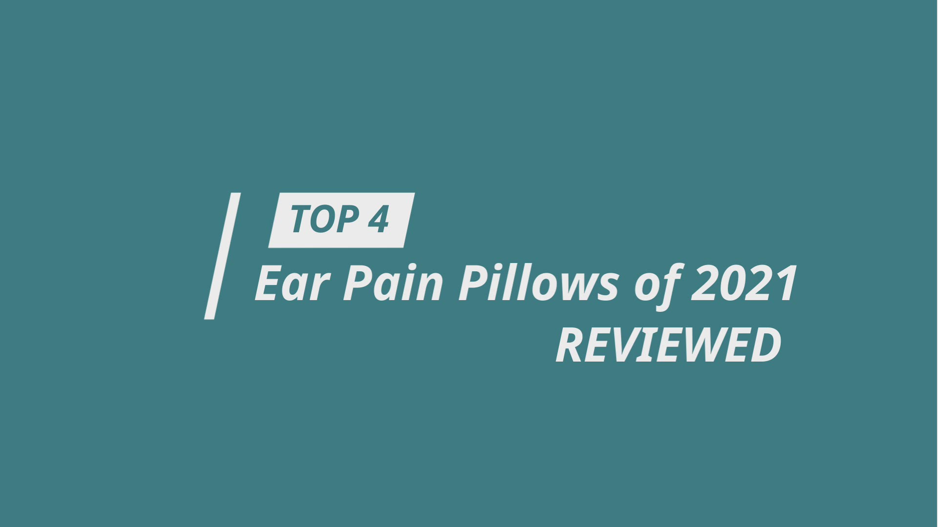 'Video thumbnail for Best Pillows For Ear Pain Reviews'